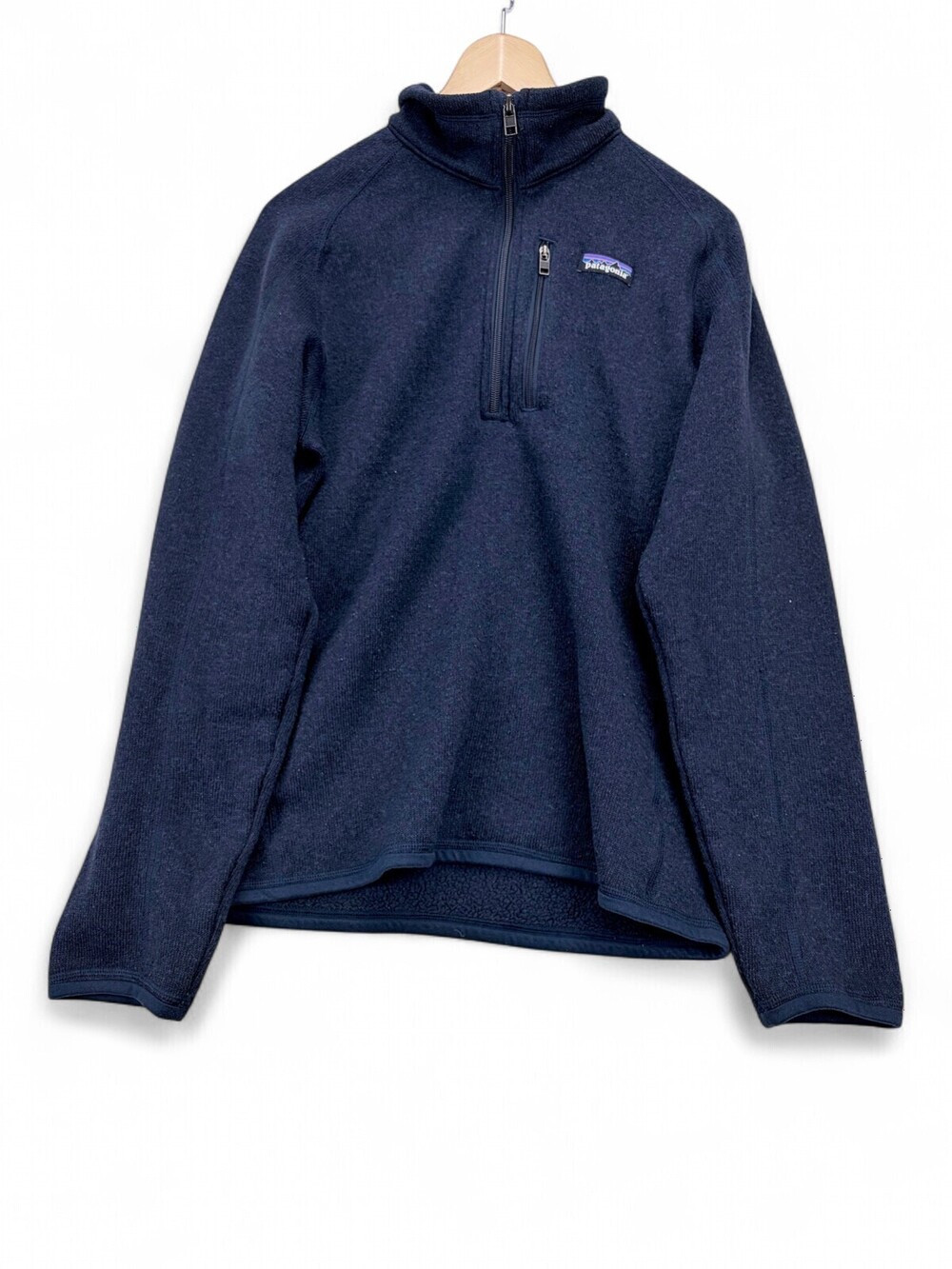 Patagonia Better Sweater 1/4 Zip Pullover Men's S Navy